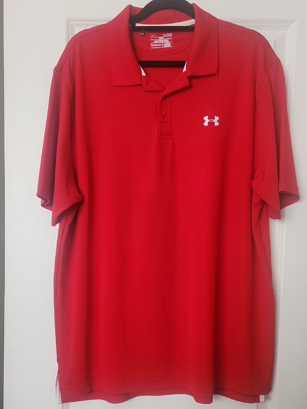 Under Armour Red Men's Performance Polo
